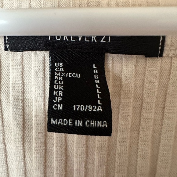 Forever 21 Knit Ribbed Tank Top - Picture 2 of 3